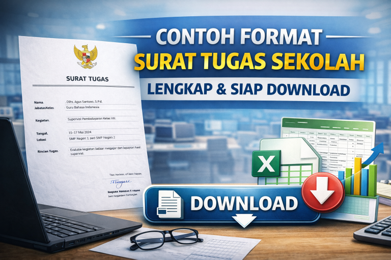 Contoh Format Surat Tugas Sekolah Lengkap dan Siap Download