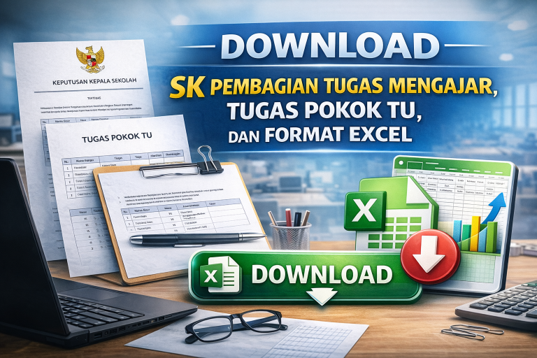 Contoh SK Pembagian Tugas Mengajar Guru